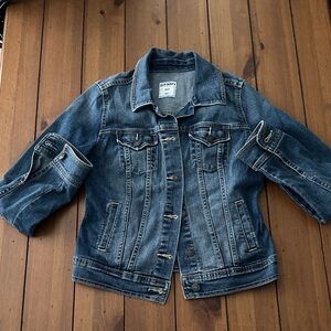 Old Navy Women's Vintage Blue Denim Jacket